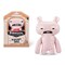 Zuru Fuggler Butt Ugly Pets Uncladimir Tootin Hairless Rat Pink Funny Ugly Monster Plush Toy 9 Inch